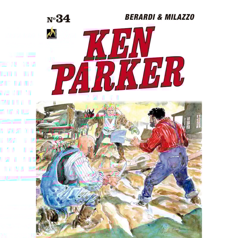 Ken Parker vol. 34: O grande espetáculo p2 / Lampejo de medo / Métis p1