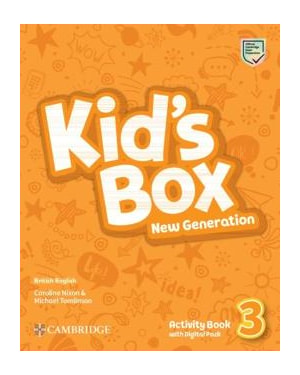 KID´S BOX NEW GENERATION 3 ACTIVITY BOOK WITH DIGITAL PACK - BRITISH ENGLISH