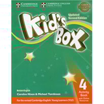 KIDS BOX 4 AB WITH ONLINE RESOURCES - BRITISH - UPDATED 2ND ED