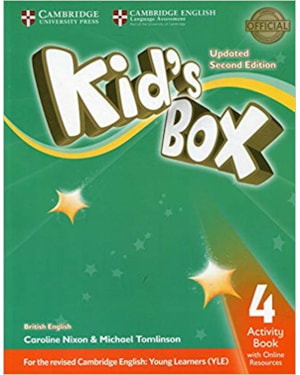 KIDS BOX 4 AB WITH ONLINE RESOURCES - BRITISH - UPDATED 2ND ED