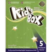 KIDS BOX AMERICAN ENGLISH 5 WB WITH ONLINE RESOURCES - UPDATED 2ND ED