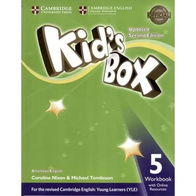 KIDS BOX AMERICAN ENGLISH 5 WB WITH ONLINE RESOURCES - UPDATED 2ND ED