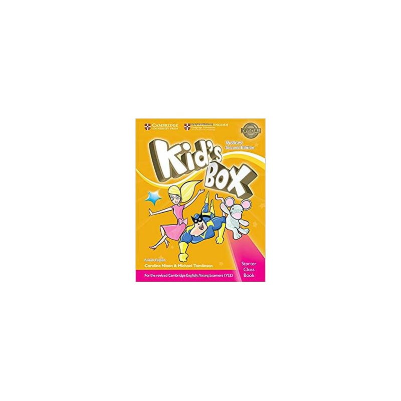 KIDS BOX STARTER CB WITH CD-ROM - BRITISH - UPDATED 2ND ED