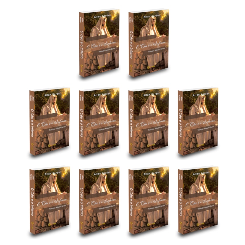 KIT 10 O CÉU E O INFERNO - 10 LIVROS