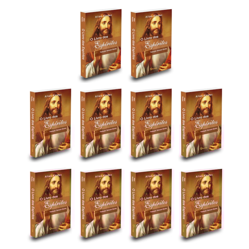KIT 10 O LIVRO DOS ESPÍRITOS - 10 LIVROS