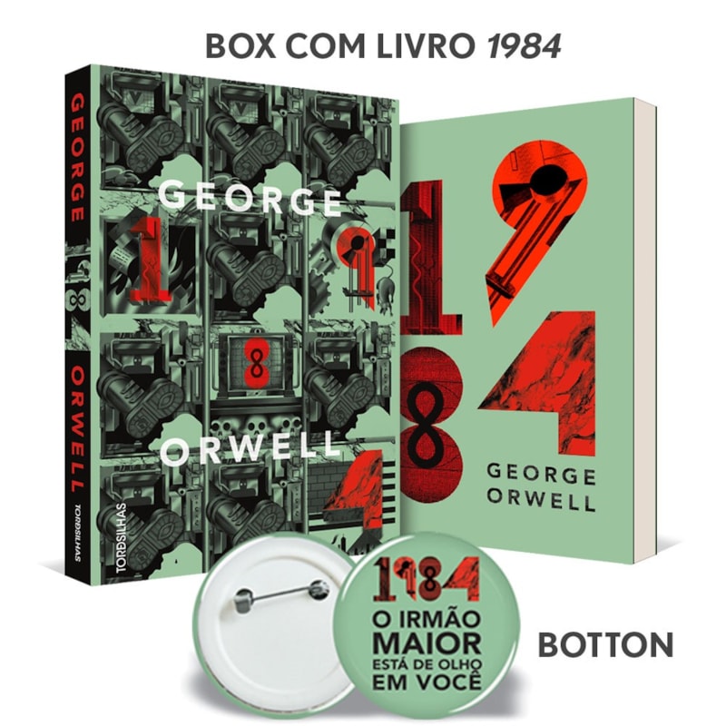 Kit 1984 com botton