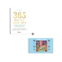 Kit - 365 dias de paz e amor com Deus e Comfy and Cozy Blue