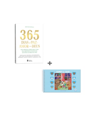 KIT - 365 DIAS DE PAZ E AMOR COM DEUS E COMFY AND COZY BLUE