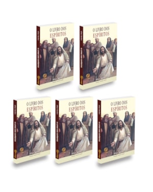 KIT 5 O LIVRO DOS ESPÍRITOS - ECONÔMICO BOA NOVA