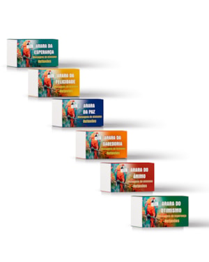 KIT 6 ARARAS - MENSAGENS DE OTIMISMO: MENSAGENS DE OTIMISMO - REFLEXÕES