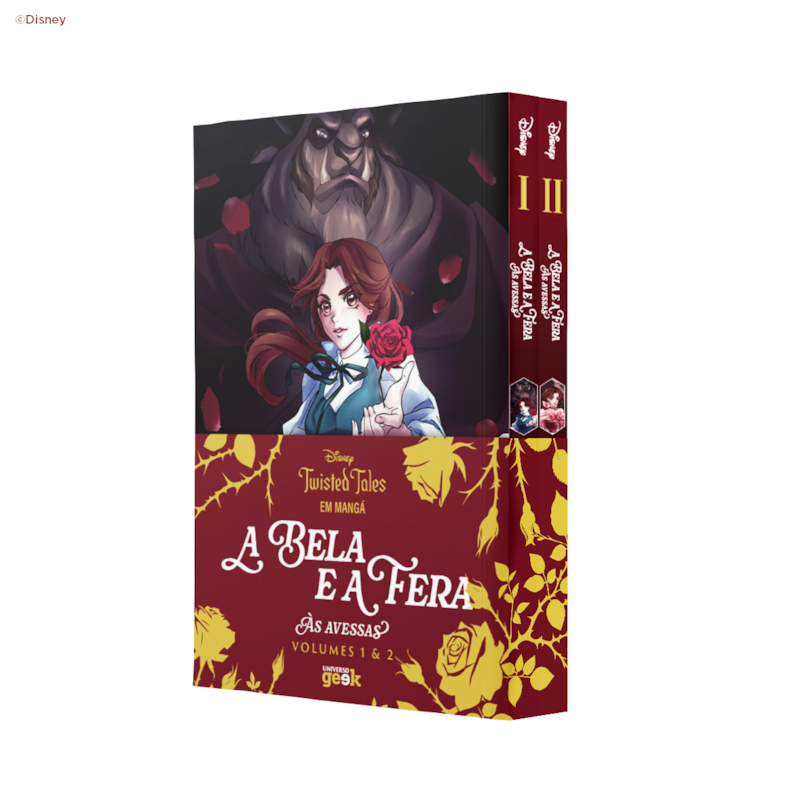 KIT A BELA E A FERA ÀS AVESSAS: TWISTED TALES EM MANGÁ: A DUOLOGIA DE MANGÁS QUE REIMAGINA A HISTÓRIA DE A BELA E A FERA, DA DISNEY, COMO VOCÊ NUNCA VIU!