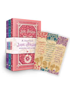 KIT A INCRÍVEL JANE AUSTEN EM EDIÇÃO DE LUXO