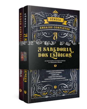 KIT - A SABEDORIA DOS ESTOICOS - EDIÇÃO DE LUXO: O LIVRO DE CABECEIRA DOS PRINCIPAIS INFLUENCIADORES DE FINANÇAS E NEGÓCIOS
