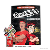 KIT ÁLBUM DO ENALDINHO + 50 FIGURINHAS: A LENDA DA INTERNET