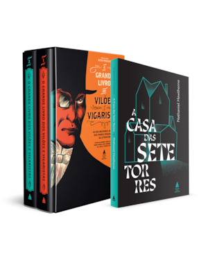 KIT BOX VILÕES + A CASA DAS SETE TORRES