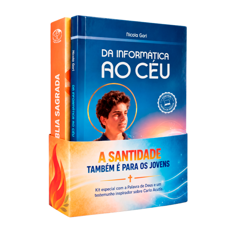 KIT Carlo Acutis - A Santidade também é para os Jovens