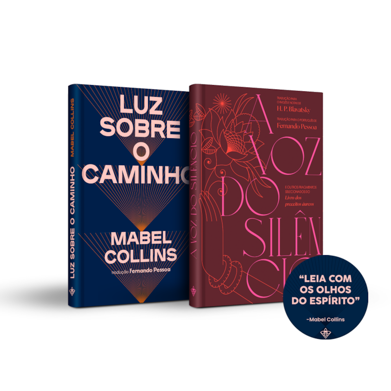 KIT CLÁSSICOS ESSENCIAIS DA TEOSOFIA + ADESIVO (A VOZ DO SILÊNCIO + LUZ SOBRE O CAMINHO): DOIS CLÁSSICOS DA LITERATURA TEOSÓFICA PARA OS BUSCADORES DA ESPIRITUALIDADE