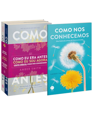 KIT COMO EU ERA ANTES + COMO EU SOU AGORA