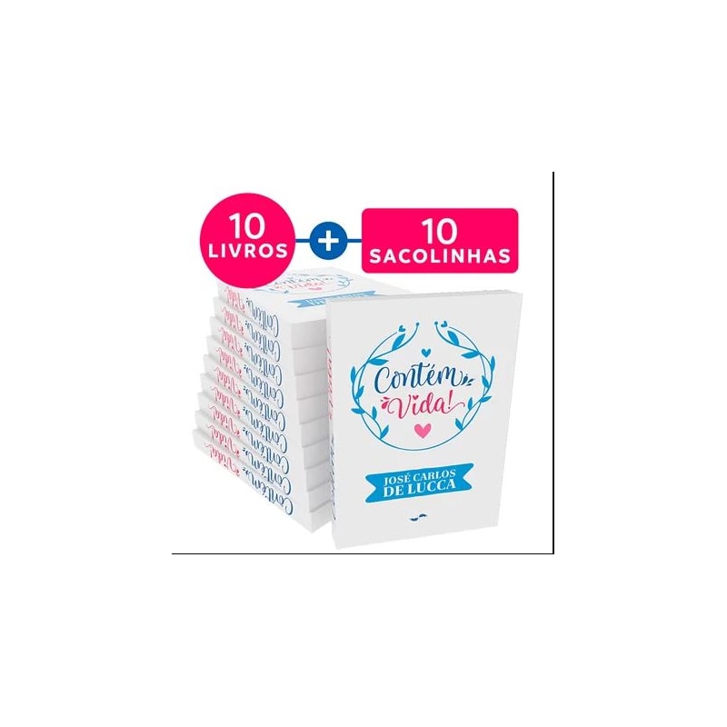 KIT CONTÉM VIDA! (10 UNIDADES)