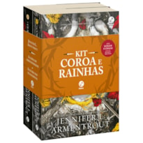 KIT COROA E RAINHAS (VOL. 3 E 4 SANGUE E CINZAS)