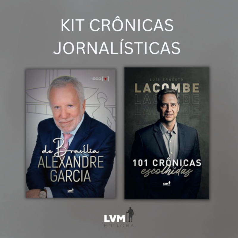 KIT CRÔNICAS JORNALÍSTICAS