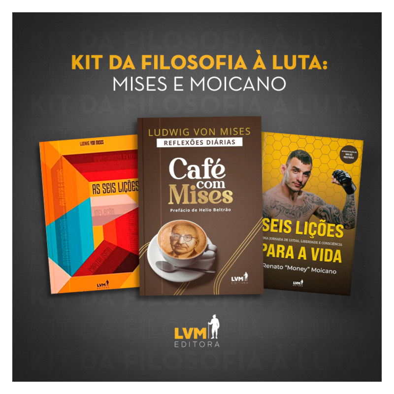 KIT DA FILOSOFIA À LUTA: MISES E MOICANO
