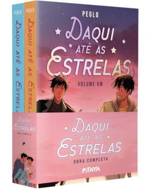 KIT DAQUI ATÉ AS ESTRELAS (VOLUME 1 + VOLUME 2) - COLEÇÃO COMPLETA DA HQ PARA FÃS DE K-DRAMA E