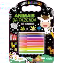 KIT DE COLORIR - ANIMAIS DA FAZENDA