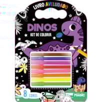 KIT DE COLORIR - DINOSSAUROS