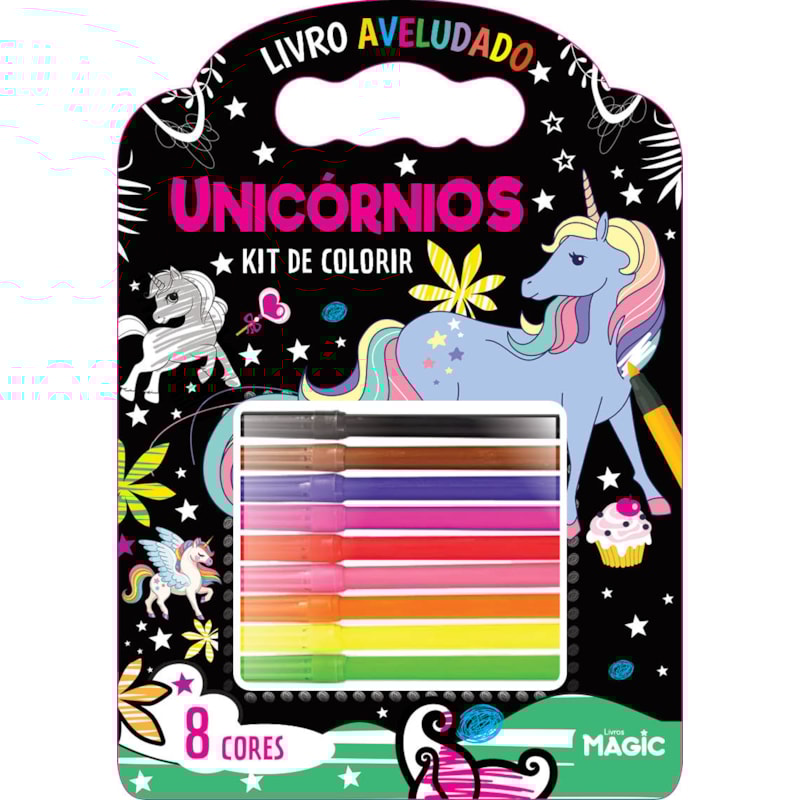 KIT DE COLORIR - UNICÓRNIOS
