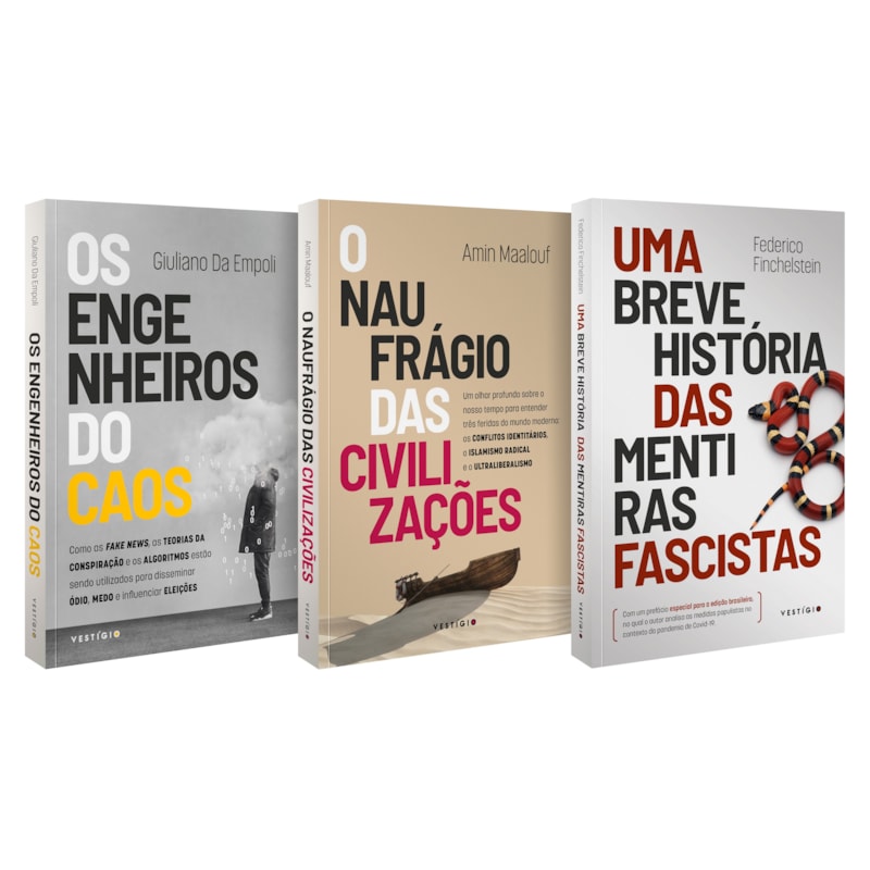 KIT DEMOCRACIA EM PERIGO