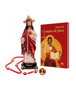 KIT DEVOÇÃO E ORAÇÃO AO SAGRADO CORAÇÃO