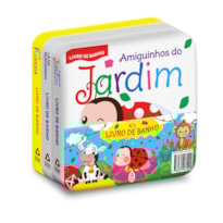 KIT DIVERSÃO NO BANHO - KIT COM 3 LIVRINHOS DE BANHO