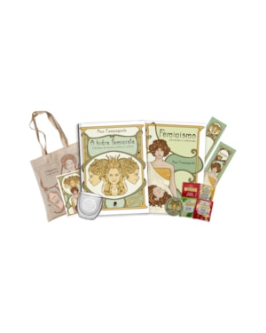 KIT - DOIS BEST-SELLERS DE ANA CAROLINE CAMPAGNOLO + ITENS EXCLUSIVOS PARA QUEM BUSCA COMPREENDER A FUNDO AS ORIGENS, ESTRATÉGIAS E IMPACTOS DO MOVIMENTO FEMINISTA AO LONGO DA HISTÓRIA, ESTE KIT REÚNE DUAS DAS OBRAS MAIS CONTUNDENTES E ESCLARECEDORAS