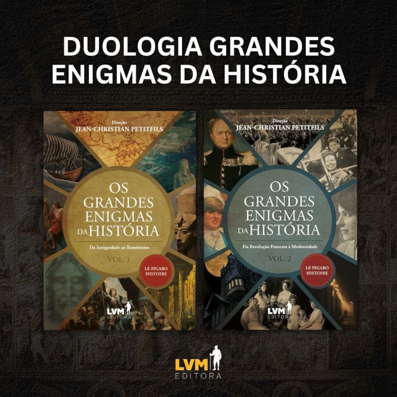 KIT DUOLOGIA GRANDES ENIGMAS DA HISTÓRIA