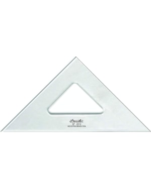 KIT ESQUADRO ACRILICO 45° 2512