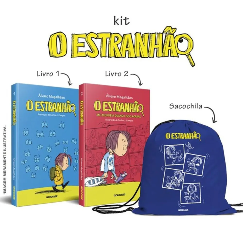 KIT ESTRANHÃO (VOL. 1 E VOL. 2) + BRINDE
