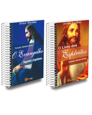 KIT EVANGELHO SEGUNDO O ESPIRITISMO (O) + LIVRO DOS ESPÍRITOS (O) - ESPIRA