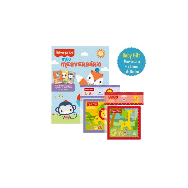 KIT EXCLUSIVO MOMENTOS MÁGICOS COM MEU BEBÊ - FISHER PRICE