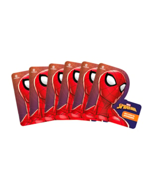 KIT FESTA HOMEM-ARANHA - LIVRO DE ATIVIDADES: KIT COM 6 UNIDADES