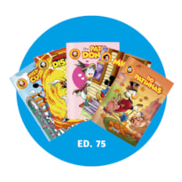 KIT GIBIS DISNEY EDIÇÃO 75 - JUNHO/2025 - COM 5 REVISTAS
