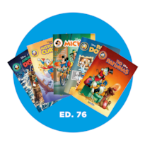 KIT GIBIS DISNEY EDIÇÃO 76 - JULHO/2025 - COM 5 REVISTAS