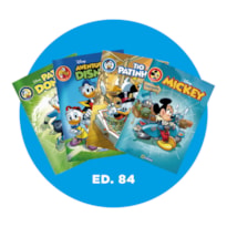 KIT GIBIS DISNEY EDIÇÃO 84 - MAIO/2026 - COM 4 REVISTAS