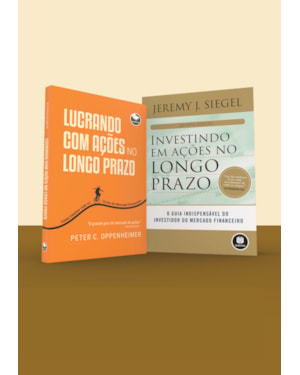 KIT INVESTINDO EM AÇÕES NO LONGO PRAZO + LUCRANDO COM AÇÕES NO LONGO PRAZO