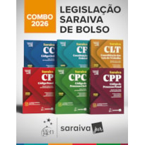 KIT LEGISLAÇÃO SARAIVA DE BOLSO 2026