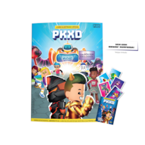 KIT LIVRO ILUSTRADO OFICIAL PK XD + 10 ENVELOPES + BRINDE