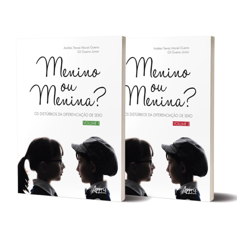 KIT MENINO OU MENINA?: OS DISTÚRBIOS DA DIFERENCIAÇÃO DO SEXO - VOLUMES 1 E 2