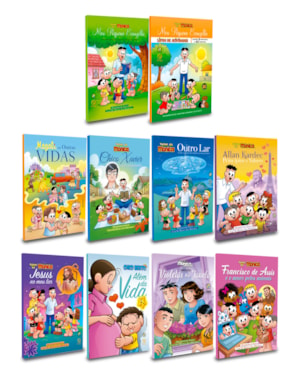 KIT MEU PEQUENO EVANGELHO - TURMA DA MONICA