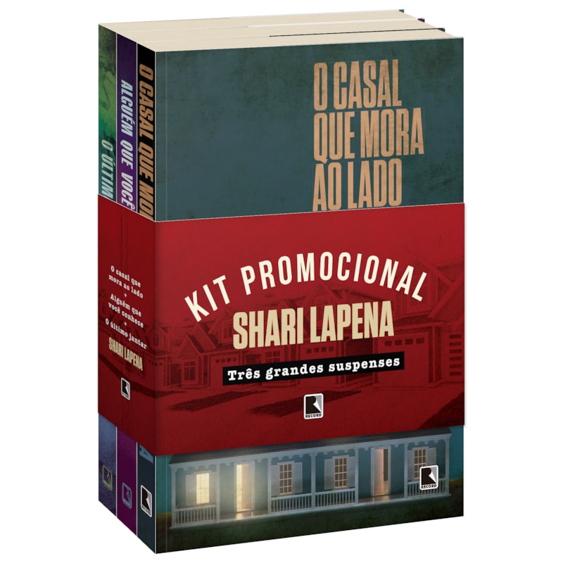 KIT O CASAL QUE MORA AO LADO & GRANDES THRILLERS