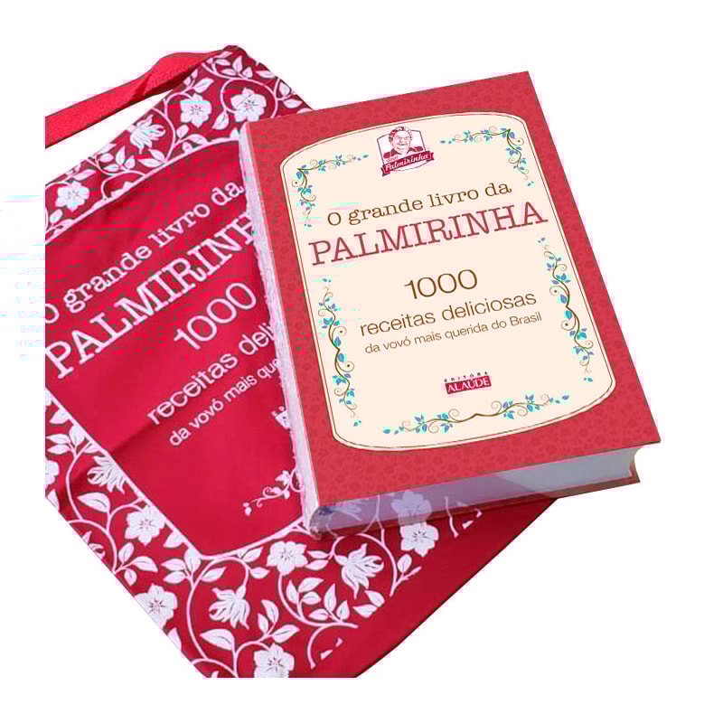 Kit - o grande livro da palmirinha com sacola: 1000 receitas deliciosas da vovó mais querida do Brasil